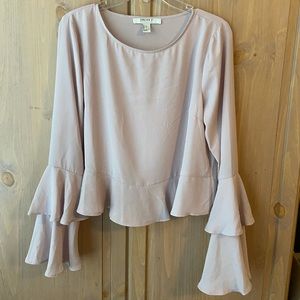 Forever 21 Contemporary Peplum Top